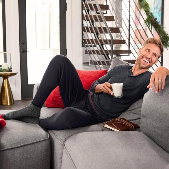 5 Pairs Wool Socks Mens, Thick Warm Winter Soft Hiking & Casual Crew Socks - Picture 6 of 6